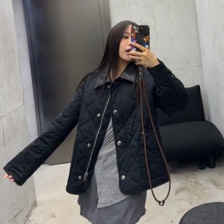 버버리 여성용 자켓  BR24021 블랙